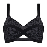 Marlies Dekkers Wing Power black/grey non-padded bra