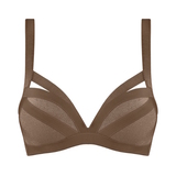 Marlies Dekkers Wing Power gold glitter push up bra