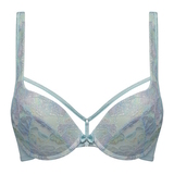 Marlies Dekkers Mariposa blue/print push up bra