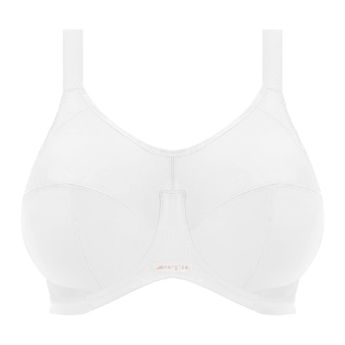 Elomi Energise white sport bra
