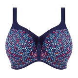 Elomi Energise navy/print sport bra