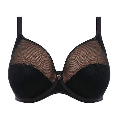 Elomi Kintai black non-padded bra