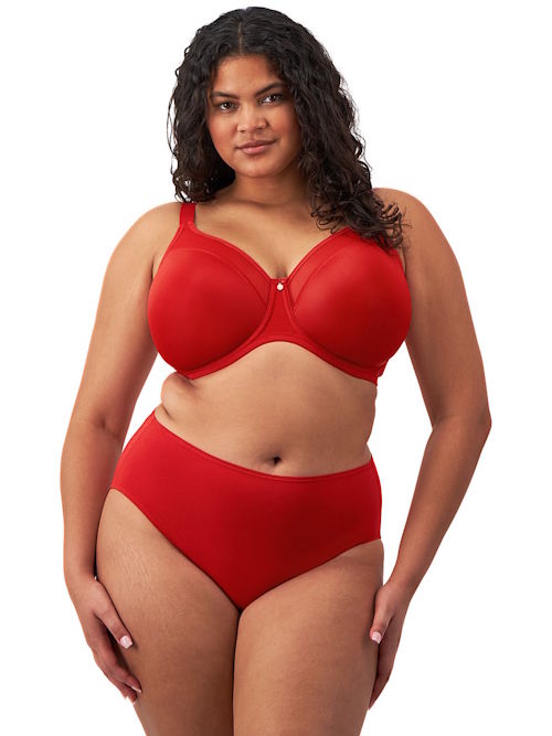 Elomi Smooth red non-padded bra