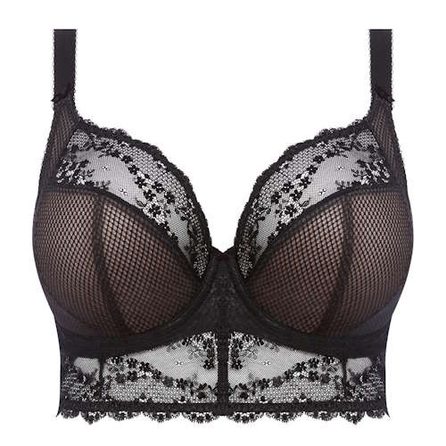 Elomi Charley black non-padded bra