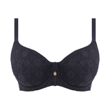 Freya Nomad Nights black padded bikini bra