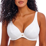 Freya Nomad Nights white soft-cup bikini bra
