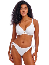 Freya Nomad Nights white soft-cup bikini bra