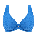 Freya Nomad Nights aqua soft-cup bikini bra