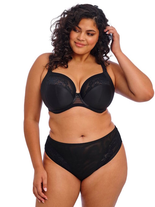 Elomi Nerina black non-padded bra