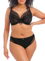 Elomi Priya black non-padded bra