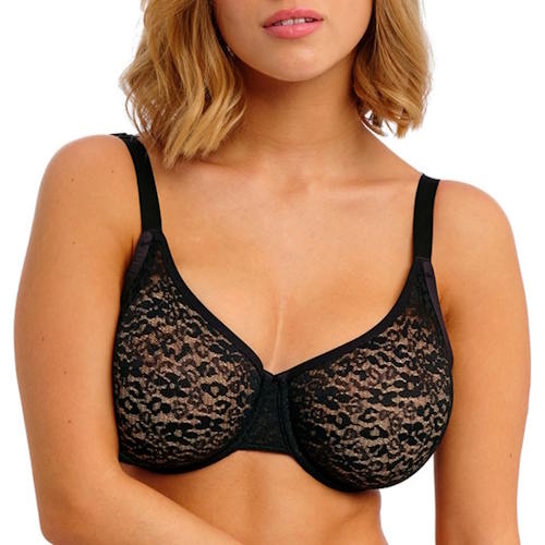 Freya Serenne black non-padded bra