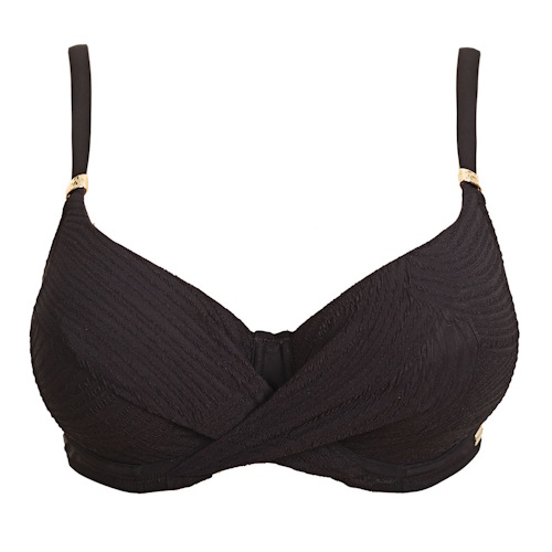 Fantasy Swim Ottowa black soft-cup bikini bra