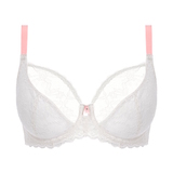 Freya Offbeat white non-padded bra