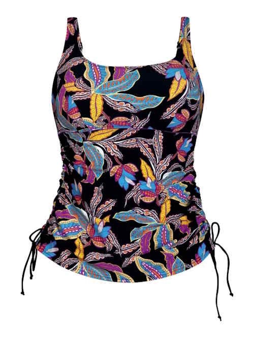 Anita Care Valbella black/print prosthetic tankini