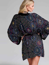 Marlies Dekkers Ecclesia black/print kimono