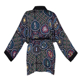 Marlies Dekkers Ecclesia black/print kimono