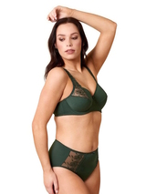 Elbrina Helen green high waist brief