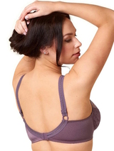 Elbrina Johanna purple non-padded bra