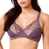 Elbrina Johanna purple non-padded bra
