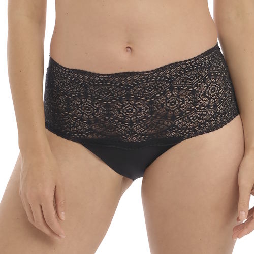 Fantasy Lingerie Lace Ease black brief