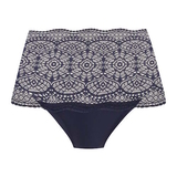 Fantasy Lingerie Lace Ease navy blue brief