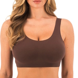 Fantasy Lingerie Smoothease brown non-padded bra