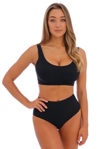 Fantasy Lingerie Smoothease black high waist brief