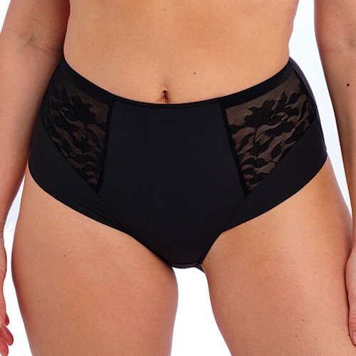 Fantasy Lingerie Illusion black high waist brief