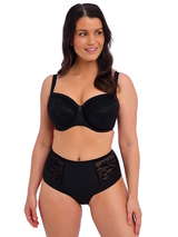 Fantasy Lingerie Illusion black high waist brief