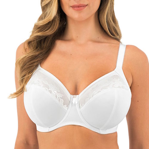 Fantasy Lingerie Illusion white non-padded bra