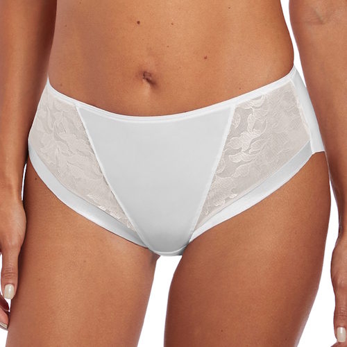 Fantasy Lingerie Illusion white brief