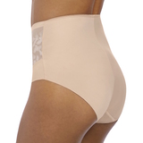 Fantasy Lingerie Illusion beige high waist brief