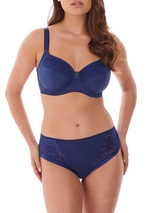 Fantasy Lingerie Illusion navy blue brief