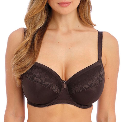 Fantasy Lingerie Illusion brown non-padded bra