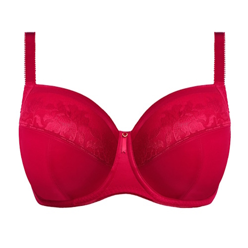 Fantasy Lingerie Illusion red non-padded bra