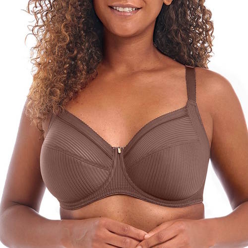 Fantasy Lingerie Fusion brown non-padded bra