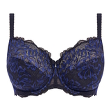 Fantasy Lingerie Emmaline black/blue non-padded bra