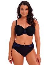 Fantasy Lingerie Emmaline black/blue padded bra