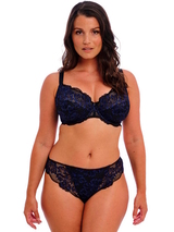 Fantasy Lingerie Emmaline black/blue brief
