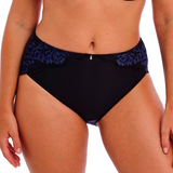 Fantasy Lingerie Emmaline black/blue high waist brief