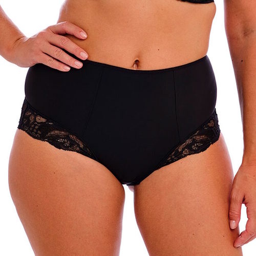 Fantasy Lingerie Reflect black high waist brief