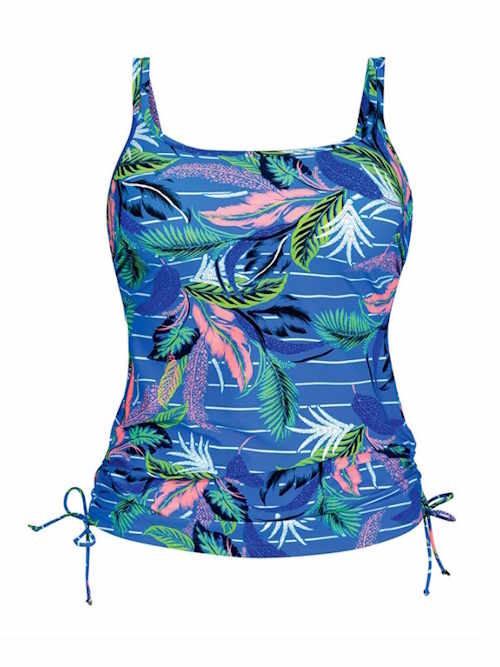 Anita Care Alassio blue/print prosthetic tankini