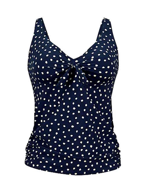 Rosa Faia Swimwear Allina blue/white tankini top