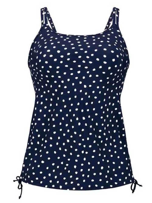 Anita Swimwear Alassio blue/white tankini top