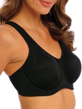 Wacoal Lingerie Simone black sport bra