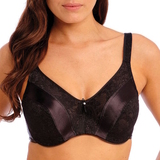 Wacoal Lingerie Le Minimizer black non-padded bra