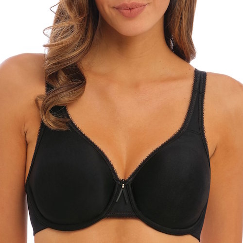 Wacoal Lingerie Basic Beauty black non-padded bra