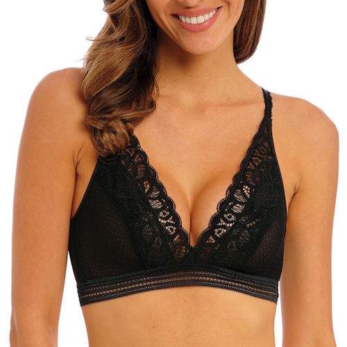 Wacoal Lingerie Raffine black wireless bra