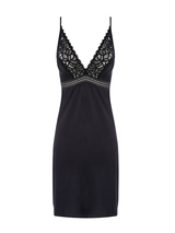 Wacoal Lingerie Raffine black slipdress