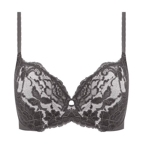 Wacoal Lingerie Florilege grey non-padded bra
